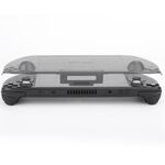 Per Steam Deck Hifylux 3 in 1 console di gioco protezione protezione monitor copertura parasole supporto cavalletto supporto (nero)