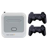 Super Console X 128G 40000+ giochi Wireless 4K HD 3D Scatola doppia per console di gioco, spina europea