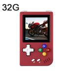ANBERNIC RG Nano Sistema Linux IPS da 1,54 pollici Console di gioco retrò tascabile classica 32G 3000 giochi (rosso)