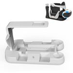 Iplay per PS5/Move/VR Base di ricarica per supporto di archiviazione multifunzionale (bianco)