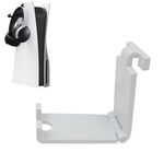 iplay HBP-266 per console di gioco Sony PS5 portaoggetti per cuffie portaoggetti laterale gancio per gamepad (bianco)