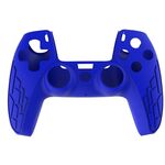 Custodia in silicone per gamepad PS5 Custodia protettiva ispessita texture antiscivolo (blu)