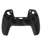 Custodia in silicone per gamepad PS5 Custodia protettiva ispessita texture antiscivolo (nero)