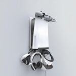 Per console PS5 iplay, la staffa montata a parete può contenere controller/occhiali VR/cuffie (nero)