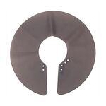 Mantelle a scialle regolabili per taglio dei capelli, protezione per il collo, per parrucchiere, in silicone, per salone, specifiche: grigio piccolo