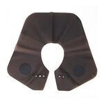 Mantelle a scialle regolabili per taglio dei capelli, protezione per il collo, per parrucchiere, in silicone, per salone, specifiche: grande grigio