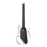 DONNER Chitarra acustica portatile staccabile da viaggio per chitarra silenziosa senza testa intelligente, stile: modello in acero nero