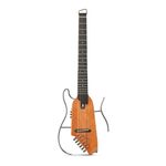 DONNER Chitarra acustica portatile staccabile da viaggio per chitarra silenziosa senza testa intelligente, stile: mogano