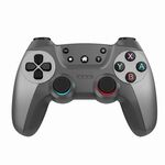 Per Switch Pro / PC / Controller di gioco Bluetooth wireless Android con vibrazione di riattivazione (argento elegante)