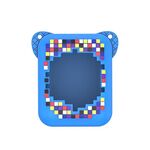 Custodia in silicone per Bitzee Pet Machine (blu)