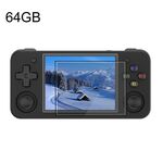 ANBERNIC RG35XX H Console di gioco portatile Schermo IPS da 3,5 pollici Sistema Linux 64 GB (Nero)