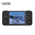 ANBERNIC RG35XX H Console di gioco portatile Schermo IPS da 3,5 pollici Sistema Linux 64 GB + 128 GB (Nero)