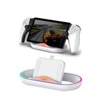Per console di gioco PlayStation Portal Base di ricarica iPega con luce RGB
