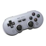 8BitDo SN30 Pro Bluetooth Gamepad Versione Hall per Switch / Steam / PC / Android (Grigio)