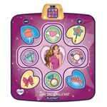 Tappetino da ballo per bambini, tappetino da gioco per musica elettronica, giocattoli per carillon (rosa viola)