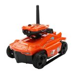Autocisterna con telecamera HD 720P, auto RC con sorveglianza in tempo reale con telecomando (arancione)