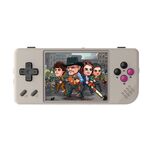 ANBERNIC RG28XX Console di gioco portatile retrò Schermo IPS da 2,83 pollici Sistema operativo Linux 64 GB (Grigio retrò)