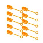 10 pz/pacco XT60 Batteria al Litio Spina Coperchio di Protezione Spina Antipolvere Anti-ossidazione Copertura Isolante (Giallo)