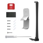 Per PS5 Slim JYS-P5193 Console per montaggio a parete Rack di stoccaggio sospeso con impugnatura per cuffie (nero)