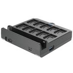 Per Switch / Switch OLED Iplay NG-SW279 Cast Screen Charger Video Conversion Dock con Storage (Nero)