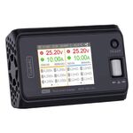 ToolkitRC M6D 500W Caricabatterie bilanciato per batteria Li-Po a doppio canale per aeroplani giocattolo (nero)