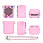 Custodia protettiva in silicone per macchina per animali domestici elettronici Bitzee (rosa)