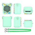 Custodia protettiva in silicone per macchina elettronica per animali domestici Bitzee (verde menta)