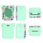 Custodia protettiva in silicone per macchina da gioco elettronica digitale per animali domestici Bitzee Magicals (verde menta)