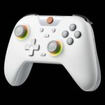 EasySMX X05 Controller di effetti RGB Hall per gamepad wireless per PC/telefono/switch/piattaforma Steam (bianco)