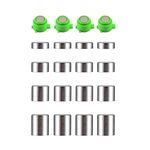 Per PS4 20 pezzi/set Gamepad pulsanti in metallo testa a fungo base magnetica chiavi a croce set di accessori
