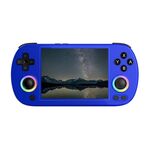 ANBERNIC RG40XXH WIFI Wireless Joystick Pocket Console HDMI Connessione TV Online Sparring Game Console 64G (Blu)