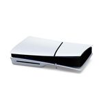 Adesivo centrale per console PS5 Slim, resistente ai graffi, versione unità ottica digitale, adesivo universale, colore: nero satinato