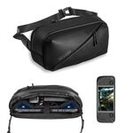 Borsa a tracolla DEVASO per console per Steam Deck / Switch Series / Rog Ally (nera media)