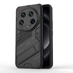 Per Xiaomi 14 Ultra 5G Punk Armor 2 in 1 PC + custodia per telefono TPU con supporto (nero)