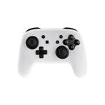 Per Nintendo Switch Pro Game Handle Custodia protettiva in silicone tinta unita (bianco)