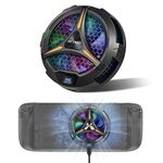 Per Steam Deck / Steam Deck OLED DEVASO Game Console Display digitale Dissipatore di calore in metallo semiconduttore