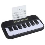 Bambini multifunzione pianoforte elettronico apprendimento precoce musica pianoforte giocattolo educativo per ragazzi e ragazze regalo (nero)