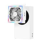 Per console XBOX Series S Ventola di raffreddamento laterale Radiatore luce colorata RGB