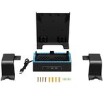 Per XBOX Series S Base multifunzione RGB di raffreddamento a parete con ventola e gancio (nero)