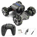 Bambini RC Auto Giocattolo Luci Elettriche Gesto Sensore Telecomando Twisting Stunt Car, Colore: Verde Singolo RC (1:12)