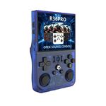 Console di gioco portatile open source GBA/FC Arcade, dimensioni: 128 GB (blu trasparente)