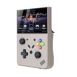 Console di gioco portatile R43 Pro 4K HD con schermo da 4,3 pollici, lettore videogioco portatile per la casa, specifiche: grigio 64 GB