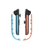 Strisce decorative per la maniglia sinistra e destra dei JoyCon di Nintendo Switch 2 (sinistra blu destra rossa)