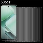 Per vivo iQOO Z9x 50 pezzi 0,26 mm 9H 2,5D pellicola in vetro temperato