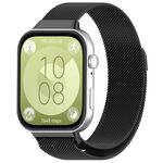 Per Huawei Watch Fit3 cinturino in metallo milanese (nero)