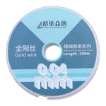 Filo diamantato per separazione schermo LCD curvo da 0,04 mm x 100 m