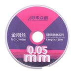 Filo diamantato per separazione schermo LCD curvo da 0,05 mm x 100 m