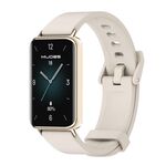 Per Honor Band 9 MIJOBS Cinturino in silicone tinta unita (grigio oro chiaro)
