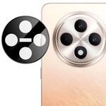 Per OPPO Reno12 F 5G imak Pellicola in vetro per obiettivo fotocamera posteriore versione nera