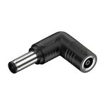 Adattatore di alimentazione con connettore DC 4506 femmina a DC 5521 maschio da 240 W per laptop HP